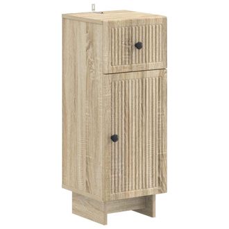 vidaXL Armario De Almacenamiento Para Ba&ntilde;o Ede Roble Sonoma Vidaxl