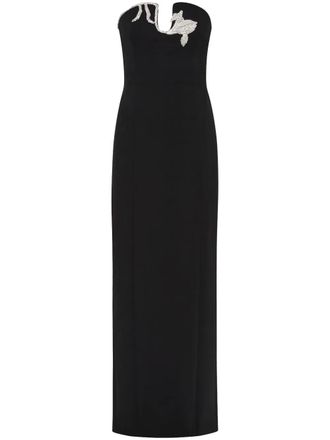 Rachel Gilbert Leura gown - women - Spandex/Elastane/Viscose - 6 - Black