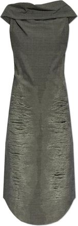 Diesel D-Mauve Dress - Dames - Casual kleedjes - Grijs - 2XS - Katoen - Kleedjes
