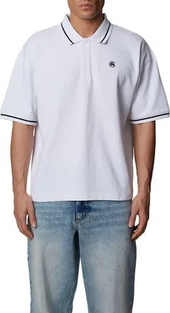 Good For Nothing Oversized Polo in White at Nordstrom, Size Xx-Large