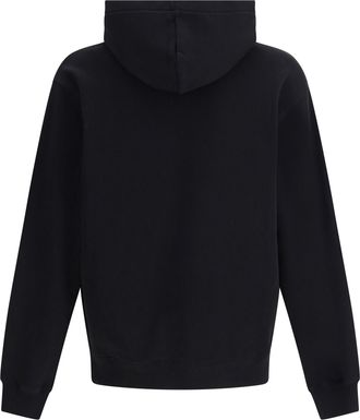 Jacquemus Mens Hooded Sweatshirt Black Cotton Sweatshirts Sweater