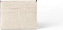 Brunello Cucinelli Calfskin card case in Chalk at Nordstrom