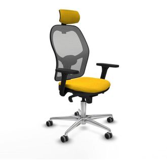 Piqueras y Crespo Piqueras Y Crespo Jorquera 3d086g2 Silla Amarilla De Oficina