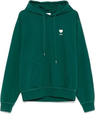 Arte Hoodie met capuchon - Heren - Hoodies - Groen - L - Katoen - Hoodies & sweatvesten
