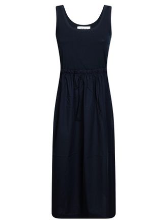 Alpha Studio Sleeveless Stretch Poplin Dress