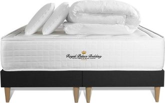 Royal Palace Bedding Pack Colch&oacute;n Negro Espuma Viscoel&aacute;stica 180 X 200