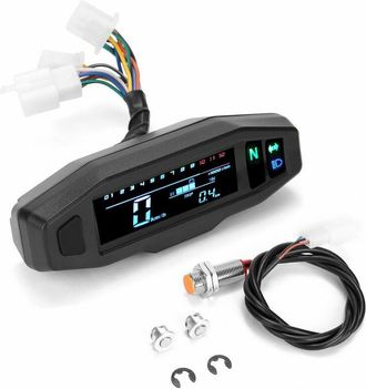OEM Cuentakil&oacute;metros Digital Lcd Universal Para Bicicleta El&eacute;ctrica