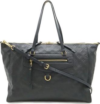 Louis Vuitton Pre-owned Monogram Empreinte Tote Bag - Dames - Vintage Shopper - Zwart - ONE Size - Leer - Vintage
