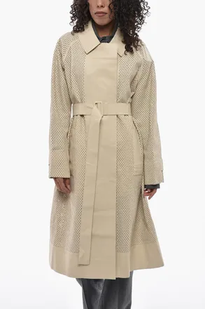 Stella McCartney Vegan Perforated Leather Jacket GABRIELLA Stella McCartney