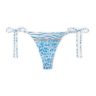 MC2 Saint Barth Bikinis, female, Blue, Size: XS Marielle Cheeky Bottom