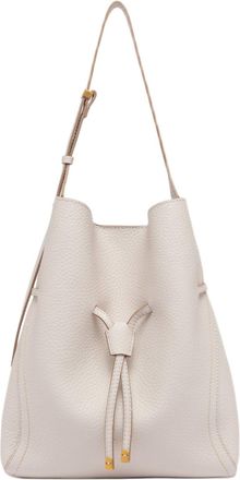 Gianni Chiarini Soft Silhouette Pebbled Leather Bag With Contrast Stitching