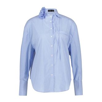 van Laack Bija Blouse - - Blouses & Shirts - Donna - Blu - 2XL
