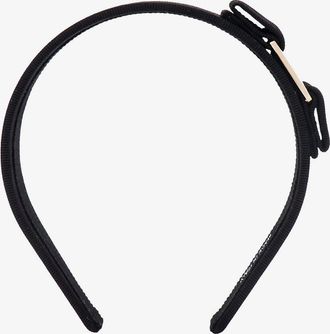 Ferragamo Vara fabric headband with bow - FERRAGAMO - gender_Woman