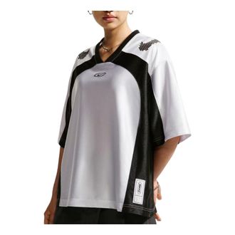 Nike (WMNS) Nike Sportswear Oversized Jersey White Black IQ6138-101