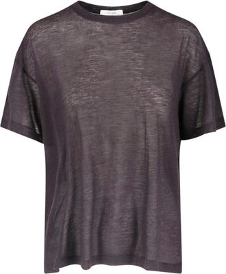 The Row T-Shirt In Cashmere Lila