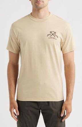 Dark Seas Yellowstone Cotton Graphic T-Shirt in Sand at Nordstrom, Size X-Large