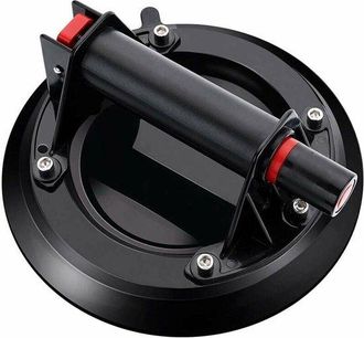 OEM Ventosas, Desde 20 Cm (8 Pulgadas), Elevador De Vidrio Por Vac&iacute;o, Potentes Ventosas Industriales Para Vidrio, Elevador De Placas Vidrio, Negro