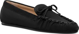Stuart Weitzman Britt Bow Loafer in Black at Nordstrom, Size 8.5