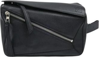 Loewe Pre-owned Sling Bag - Heren - Vintage Schoudertas - Zwart - ONE Size - Vintage