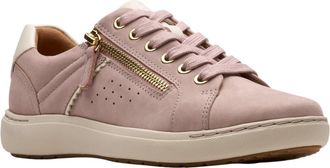 Clarks Womens Nalle Zen Sneaker, Light Pink Combi, 8.5 UK