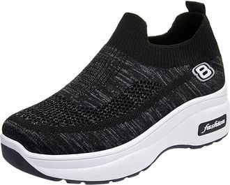 Generic Womens Orthopedic Running Trainers Women Wide Fit Lightweight Sneakers Shoes Sport Breathable Trainer Shoes Casual Fitness Running Outdoor Leisure for