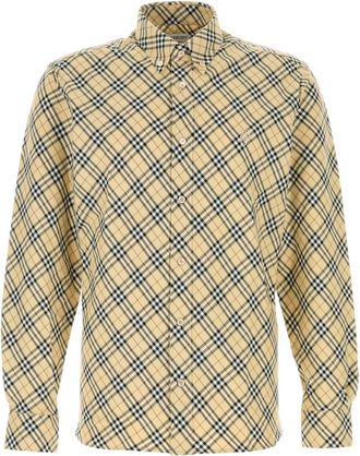 Burberry Embroidered Cotton Shirt