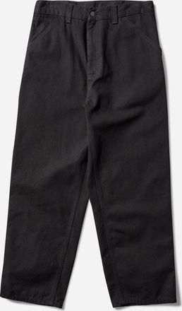 Carhartt Work in Progress Men s OG Single Knee Pants Black (Stone Washed)