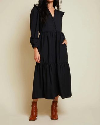 Nation Ltd Dalia Dress In Black