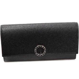 Bulgari Pre-owned Wallets, female, Black, Size: ONE SIZE Pre-owned Leather wallets