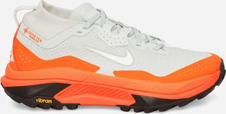 Nike ACG Zegama Trail GORE-TEX Sneakers Light Silver / Safety Orange