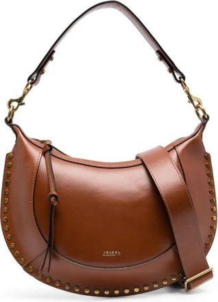Isabel Marant Naoko Bag - Dames - Schoudertassen - Bruin - ONE Size - Katoen - Tassen
