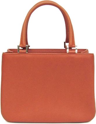 Morabito Leather Handbag (Pre-Owned)