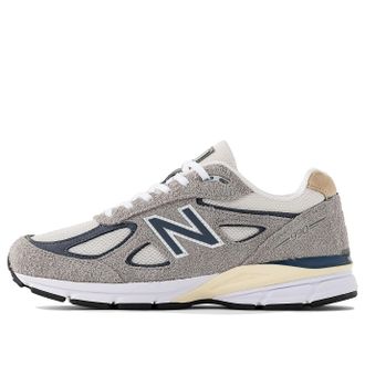 New Balance 990v4 Made in USA x Teddy Santis Grey Suede U990TA4