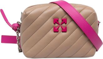 Off-white Pre-owned Off-White Matelasse Lambskin Jackhammer Camera Bag Ladies X6WS5200ICGIHXXR