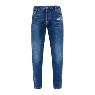 Dsquared2 Slim-fit Jeans, male, Blue, Size: 2XL Slim Twst Jeans