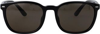 Polo Ralph Lauren Stijlvolle herenzonnebril - Heren - Zonnebrillen - Zwart - 55 MM - Accessoires