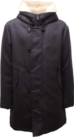 Peuterey Winter Jackets, male, Blue, XL, Cordura Fabric Jacket Kasa TV 02