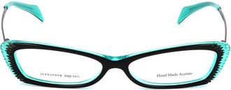 Alexander McQueen Multicolor Acetate Glasses Womens (Frames)
