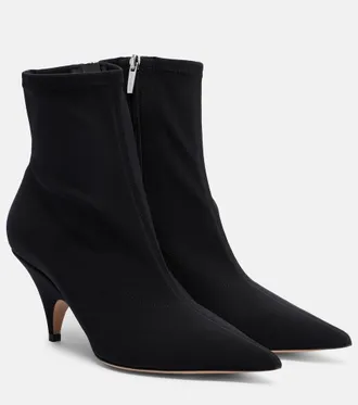 Gianvito Rossi Osaka canvas ankle boots
