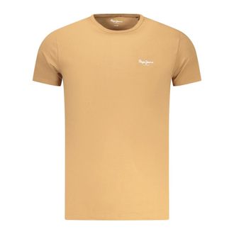 Pepe Jeans London T-Shirts, male, Brown, Size: XL Short-Sleeved T-Shirt