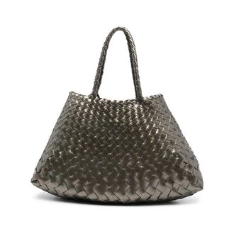 Dragon Diffusion Small Santa Croce Leather Tote Bag