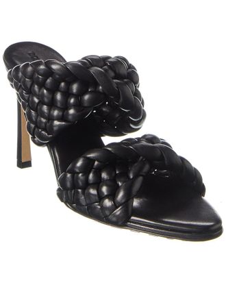 Bottega Veneta Bv Curve Leather Sandal