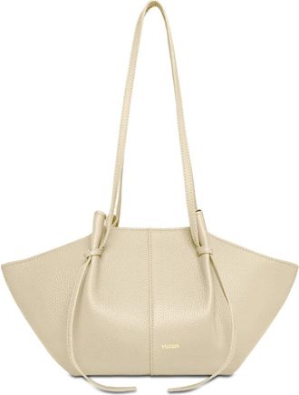 Yuzefi Bovine Leather Elongated Mochi Tote Bag