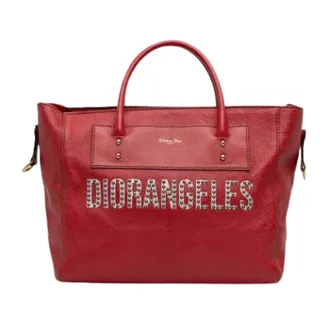 Dior unisex, Pre-owned, Rood, Maat: ONE Size Leer