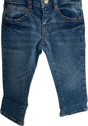 Hatley Boys Stretch Denim Pant In Navy