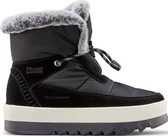 Cougar Womens Vibe Nylon-Suede Cougar Shoes In Black