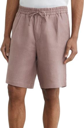 Reiss Barges Linen Drawstring Short