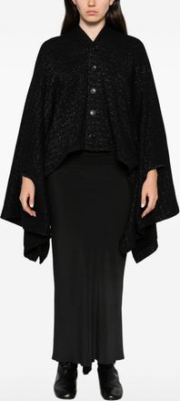 Junya Watanabe Wool-Blend Cardigan - Black