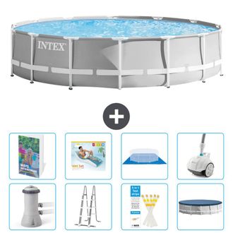 Intex Piscina Prism Frame Redonda - 427x107 Cm - 9-piezas S584