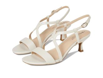 Life Stride Nolita Womens Sandals Bone Faux Leather : 8.5 M (B), Synthetic